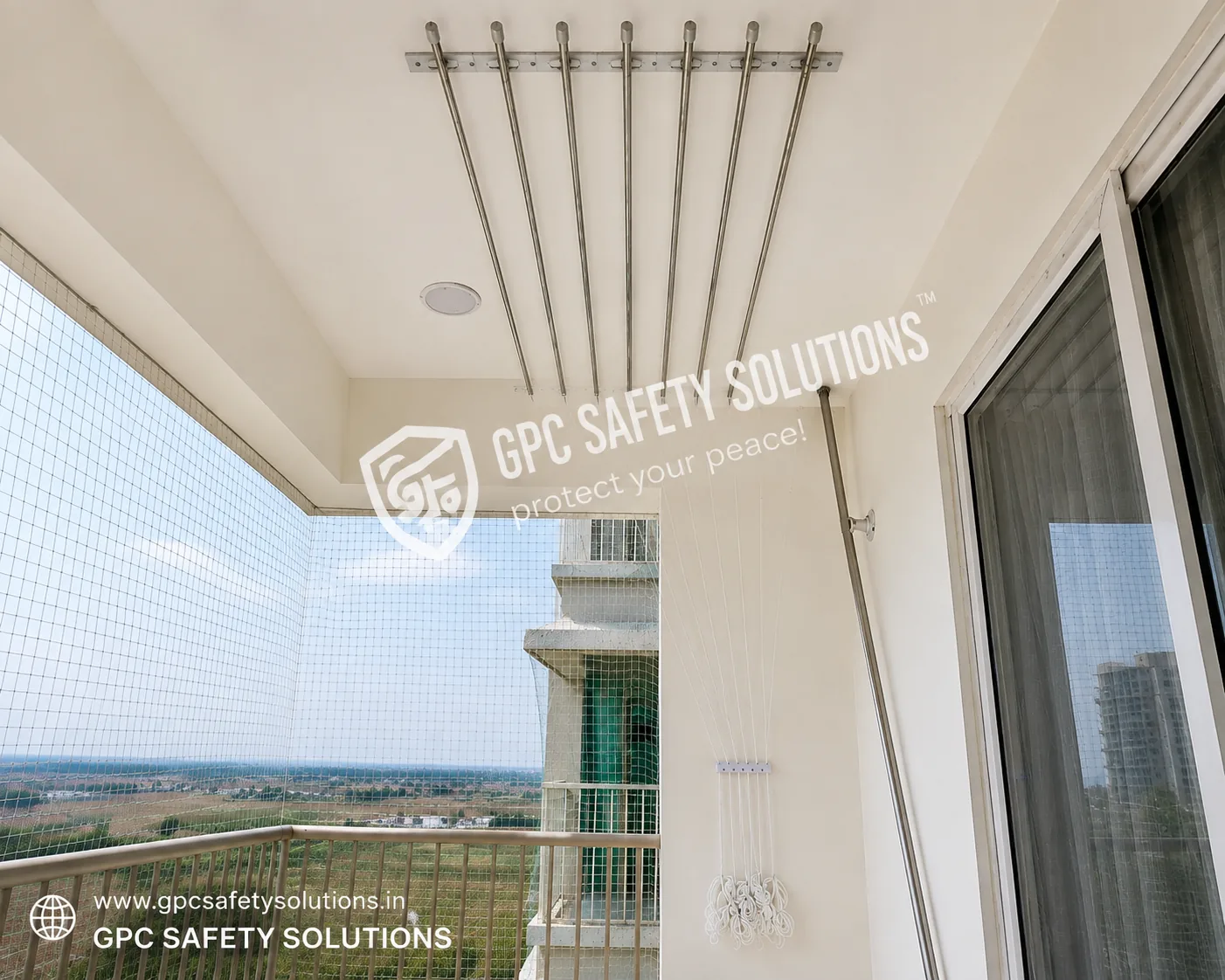 Cloth Dryer Hanger Ceiling — professional installation by GPC Safety Solutions