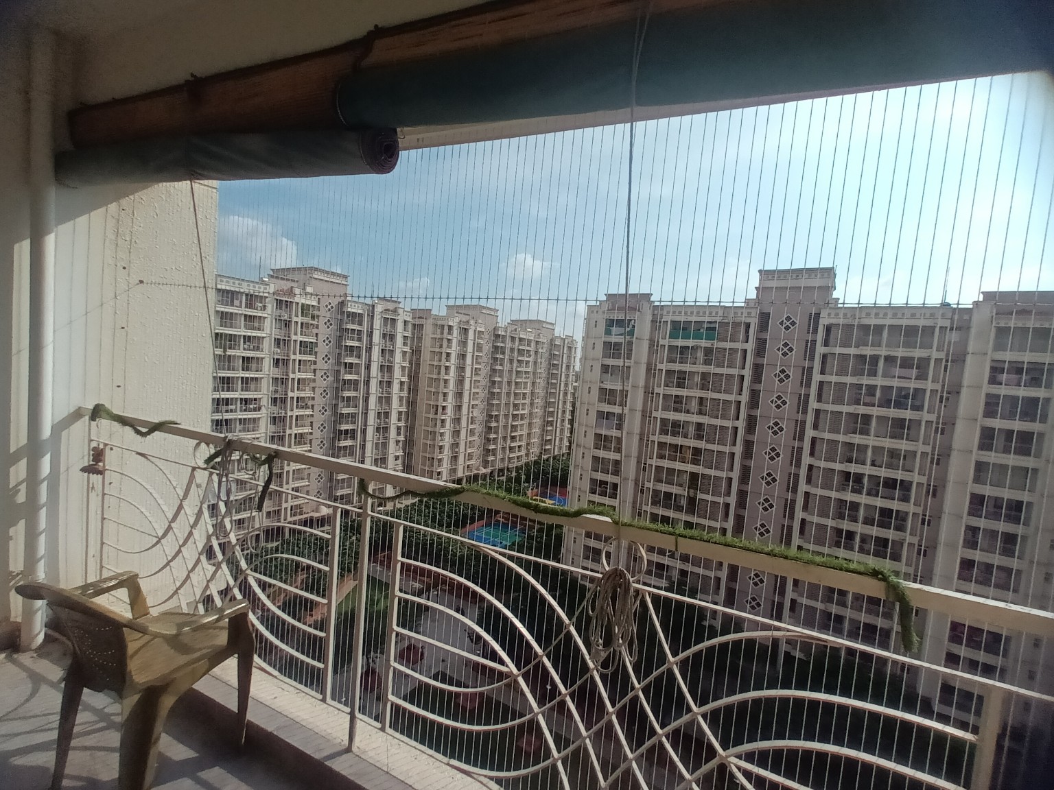 Premium GPC invisible grill installation for bedroom window in Jaipur - durable and high-quality finish (AI visual concept)